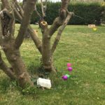 chasse aux oeufs à la chocolaterie de Puyricard