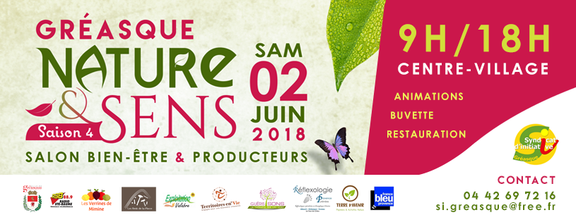 Nature & Sens Gréasque 2018